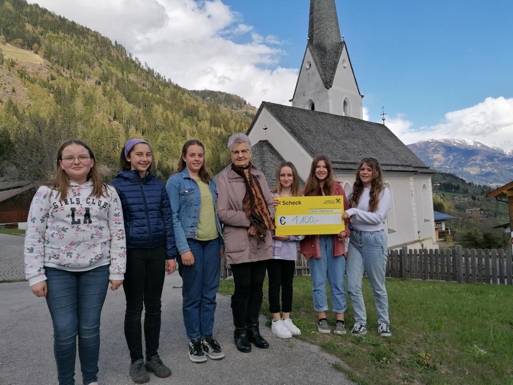 Firmlinge aus Thurn organisierten Spendenaktion