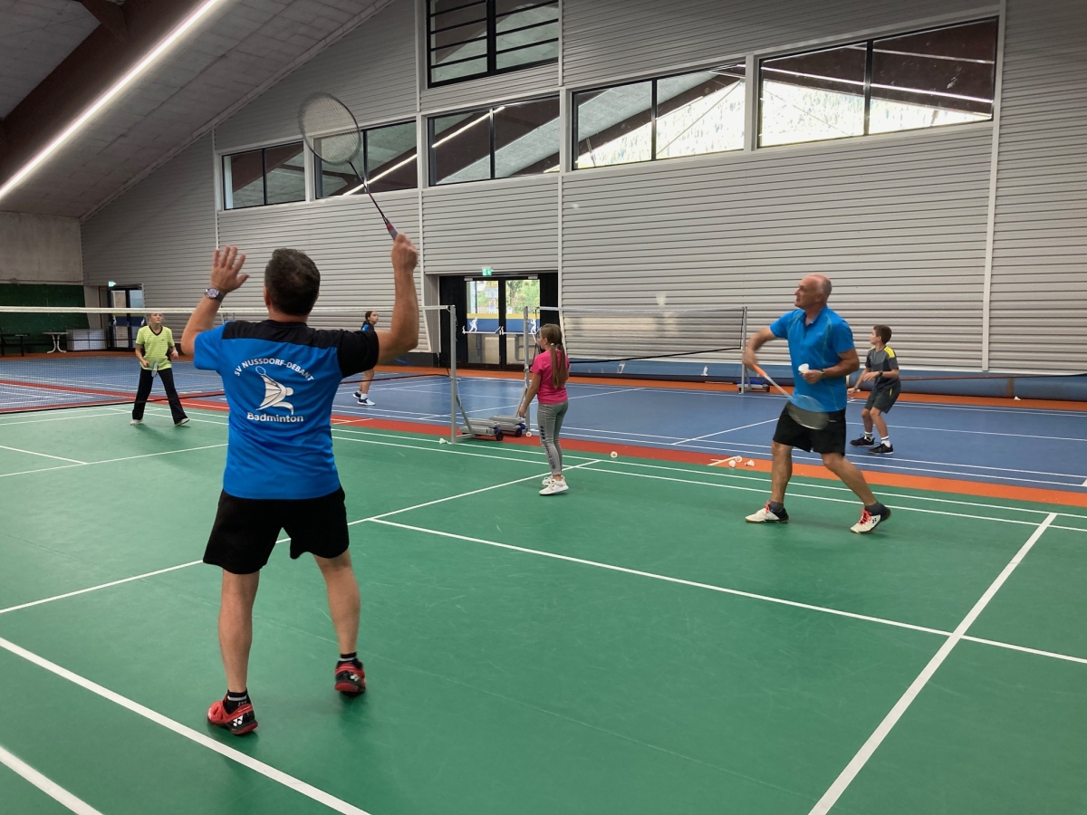 Badminton-Betriebsmeisterschaft am 19. Oktober in Debant