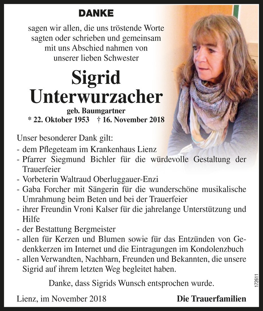 Sigrid Unterwurzacher