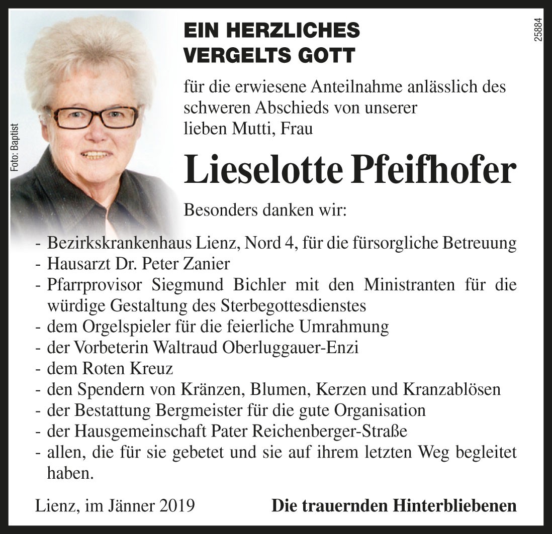 Lieselotte Pfeifhofer