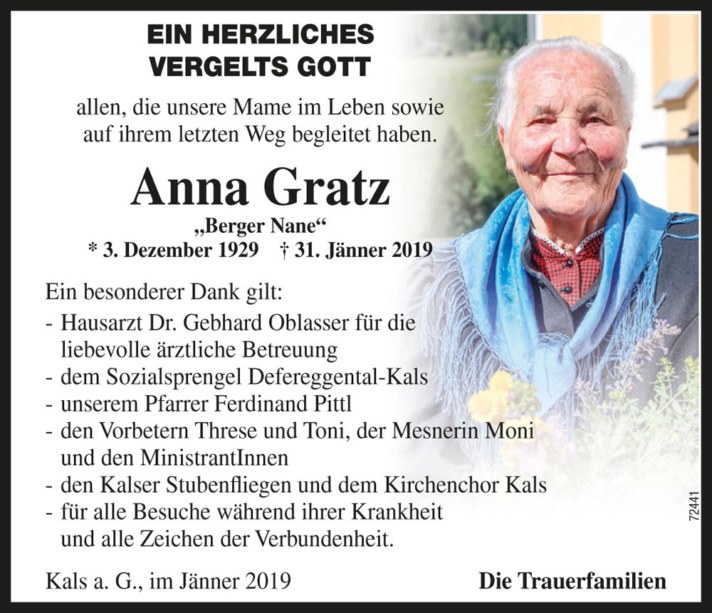 Anna Gratz