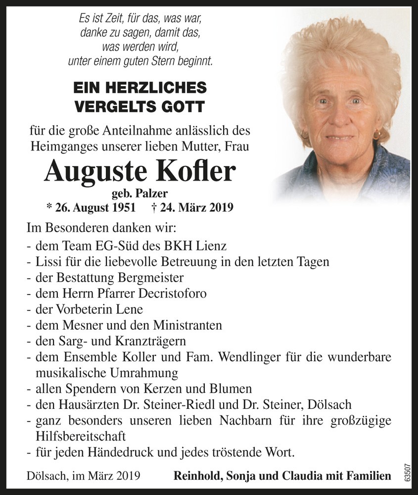 Auguste Kofler