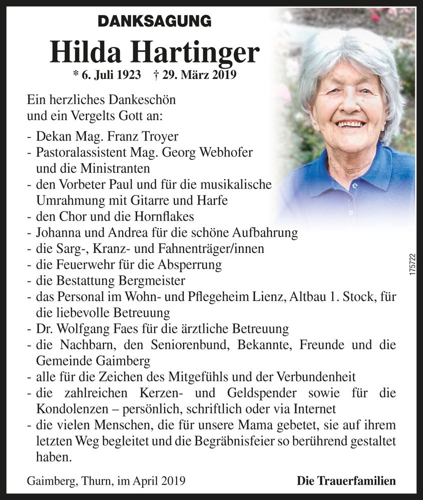 Hilda Hartinger