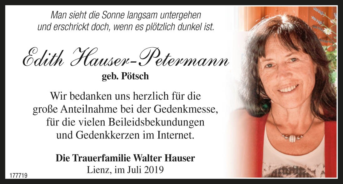 Edith Hauser-Petermann