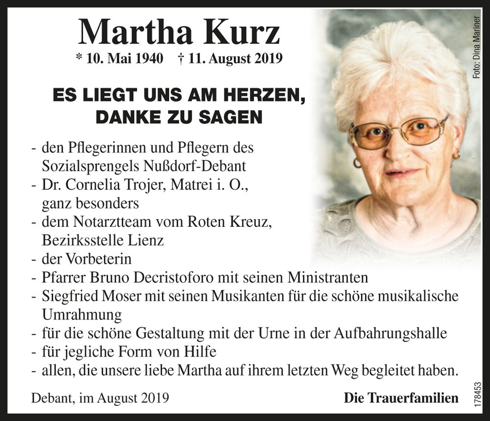 Martha Kurz