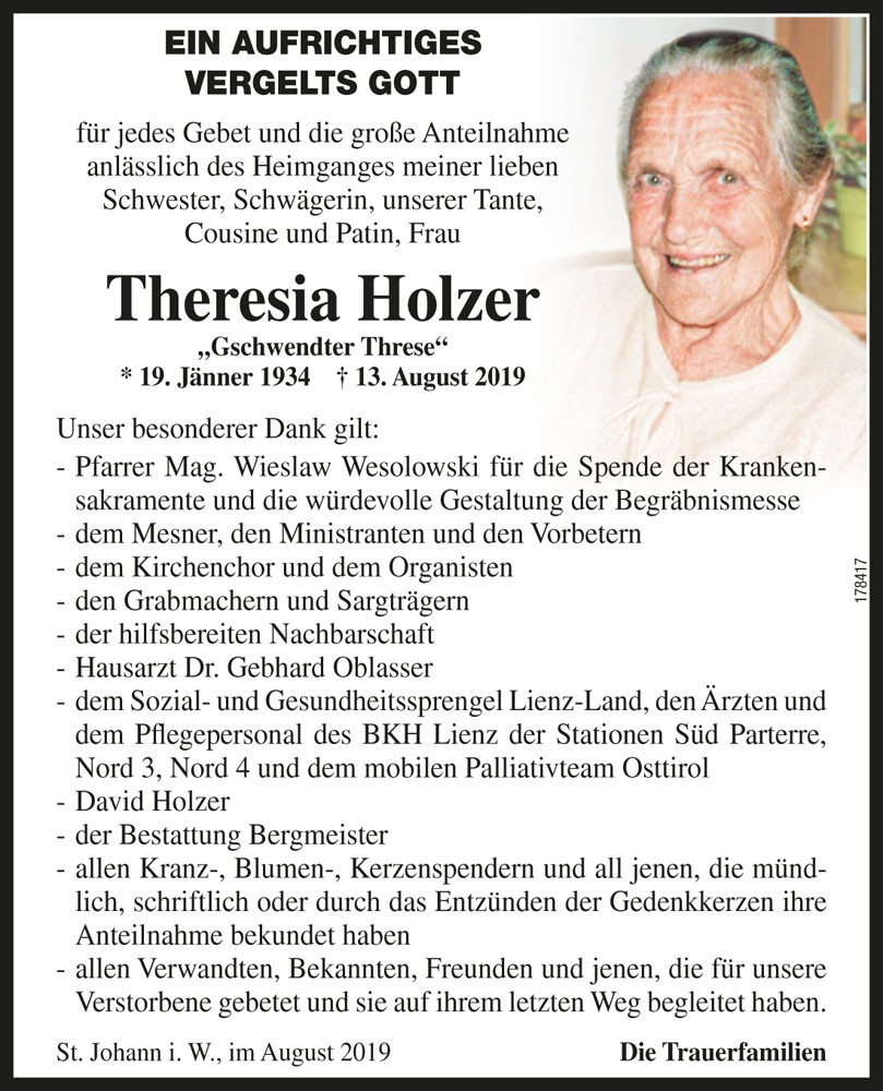Theresia Holzer