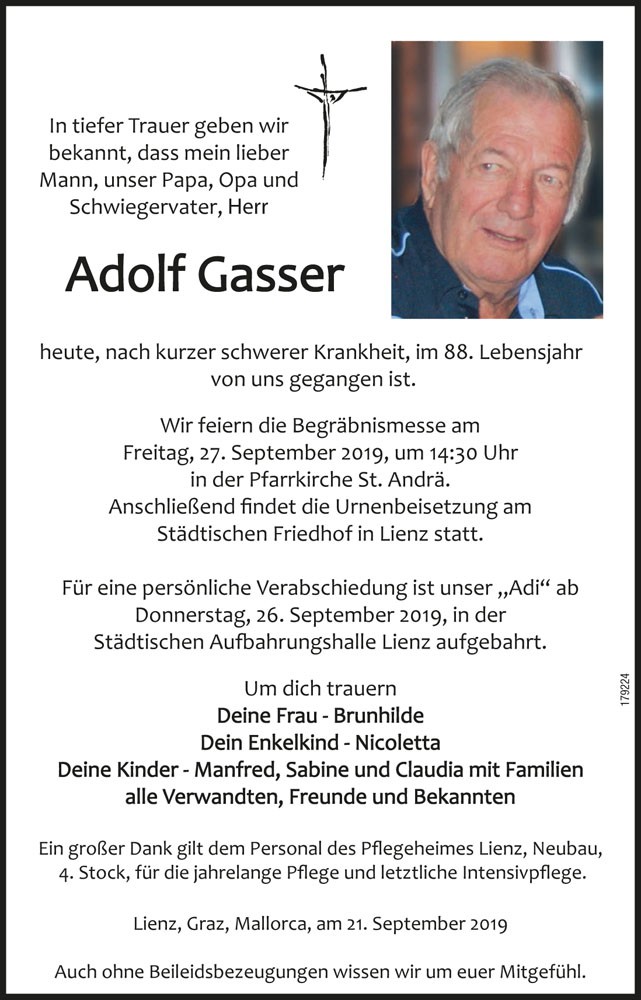 Adolf Gasser