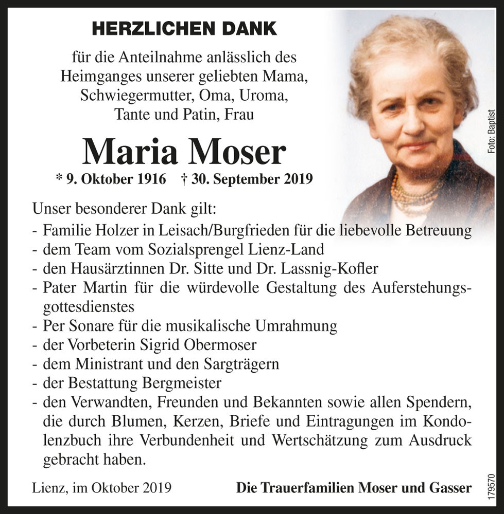 Maria Moser