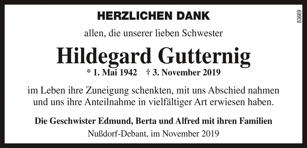 Hildegard Gutternig