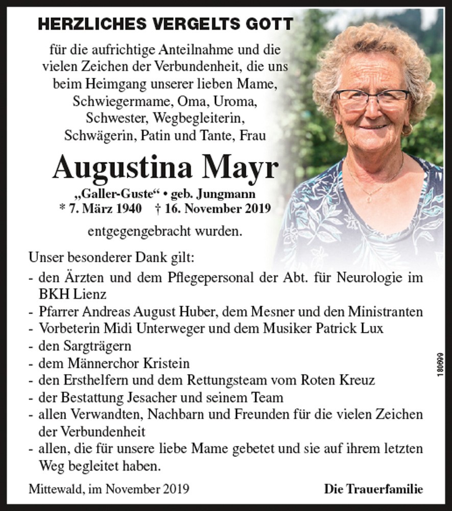 Augustina Mayr