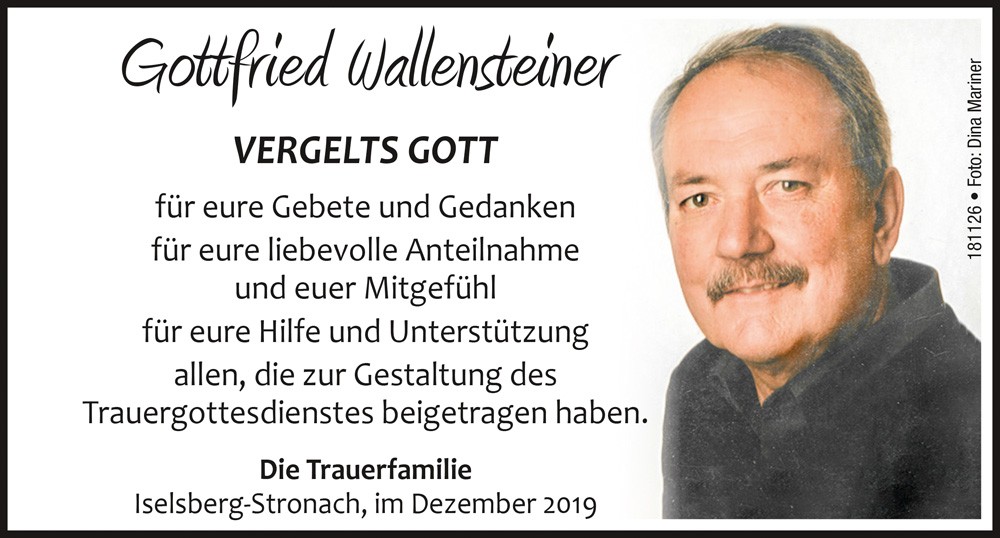 Gottfried Wallensteiner