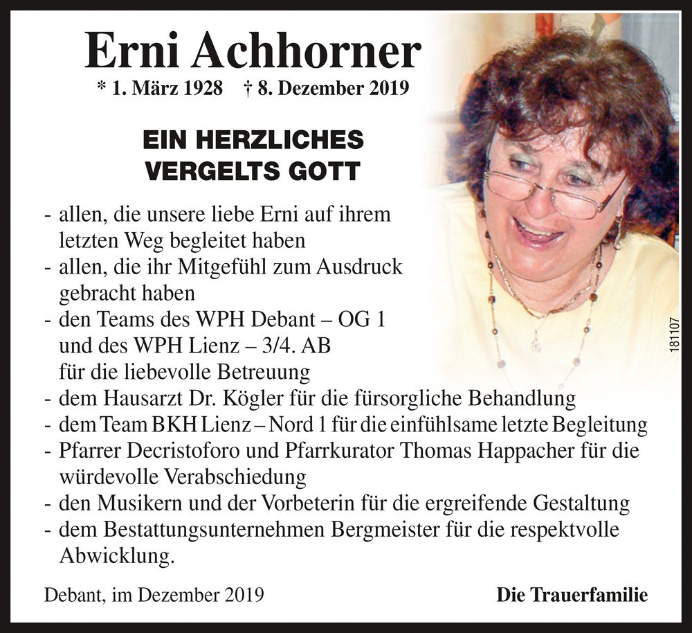 Erni Achhorner 
