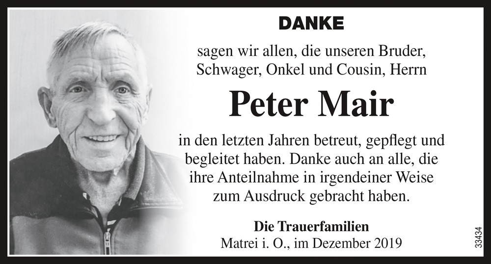 Peter Mair