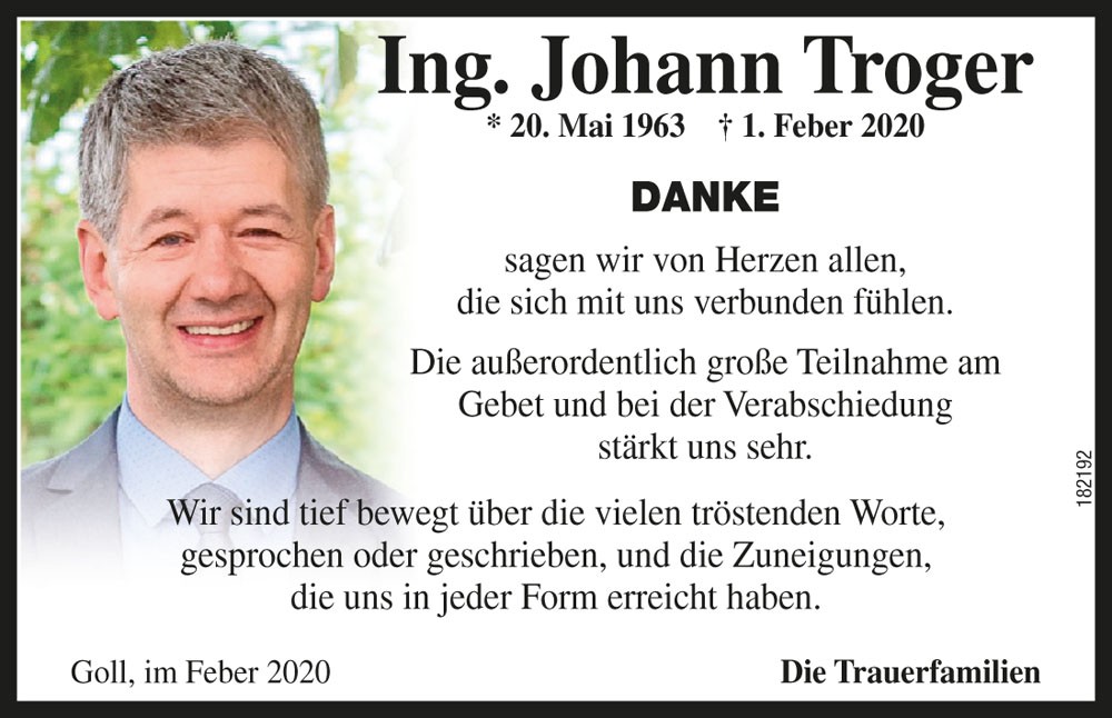 Ing. Johann Troger