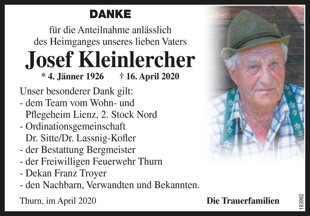 Josef Kleinlercher