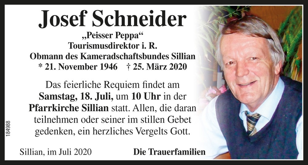 Josef Schneider 