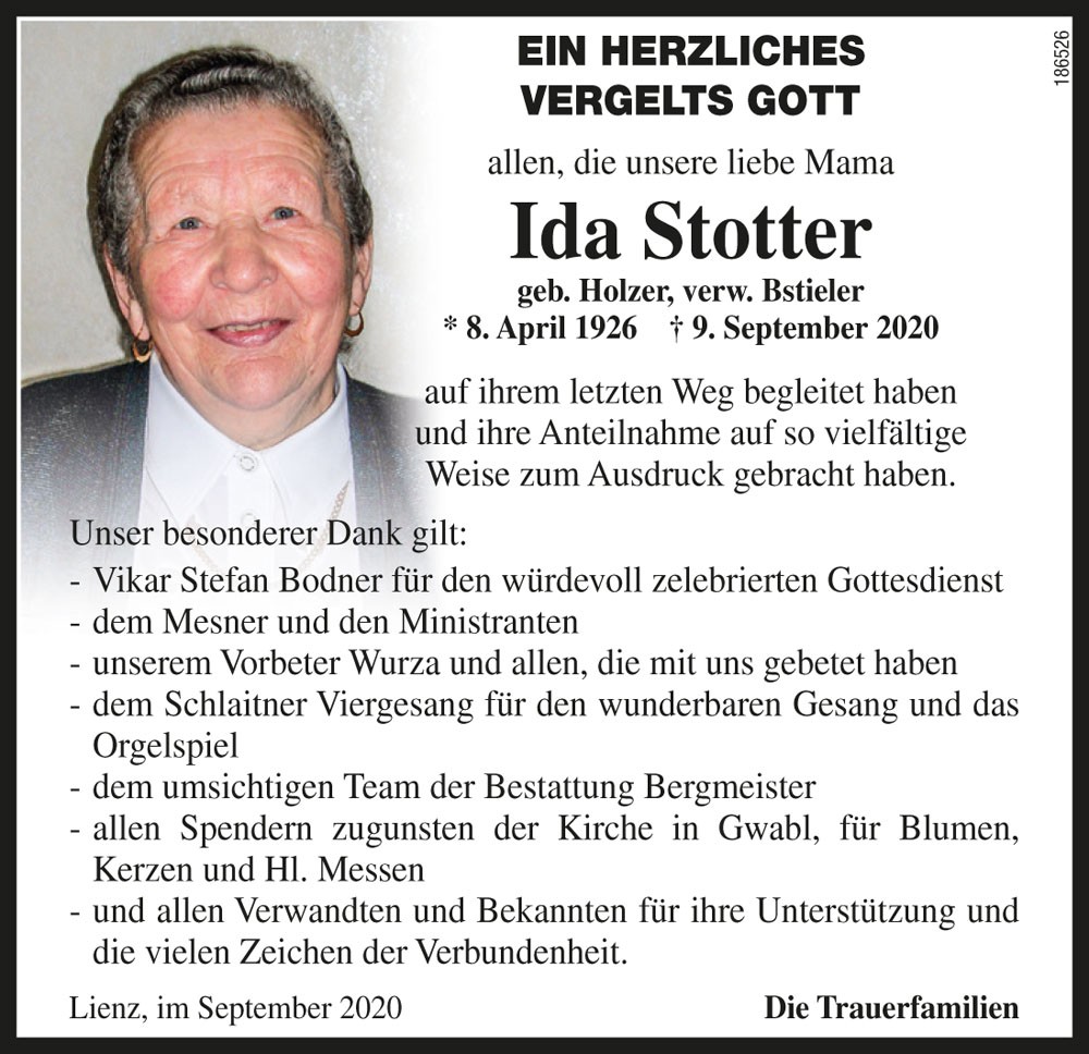Ida Stotter