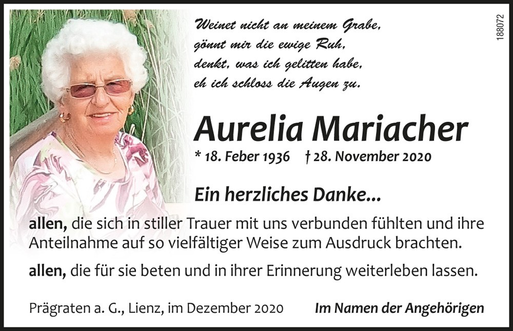 Aurelia Mariacher