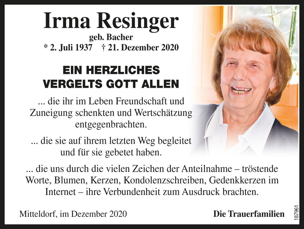 Irma Resinger