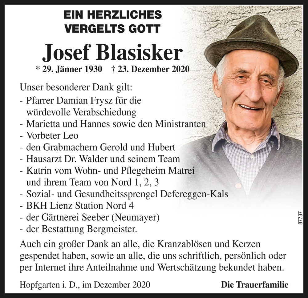 Josef Blasisker