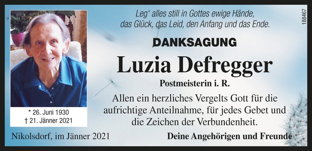 Luzia Defregger