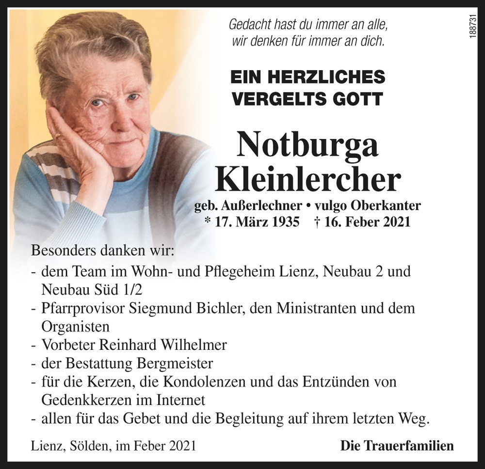 Notburga Kleinlercher