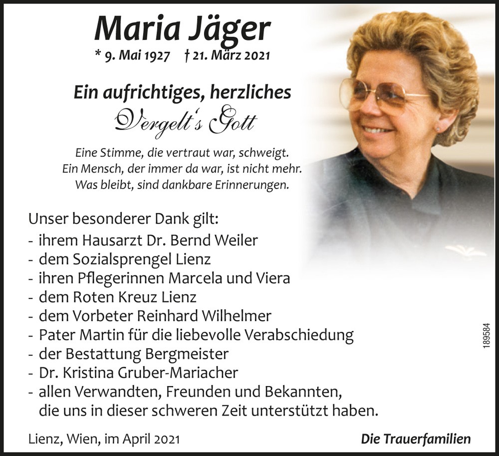 Maria J&auml;ger