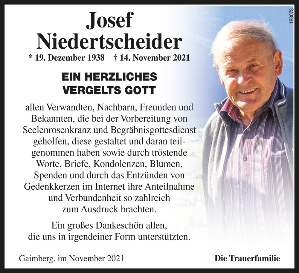 Josef Niedertscheider