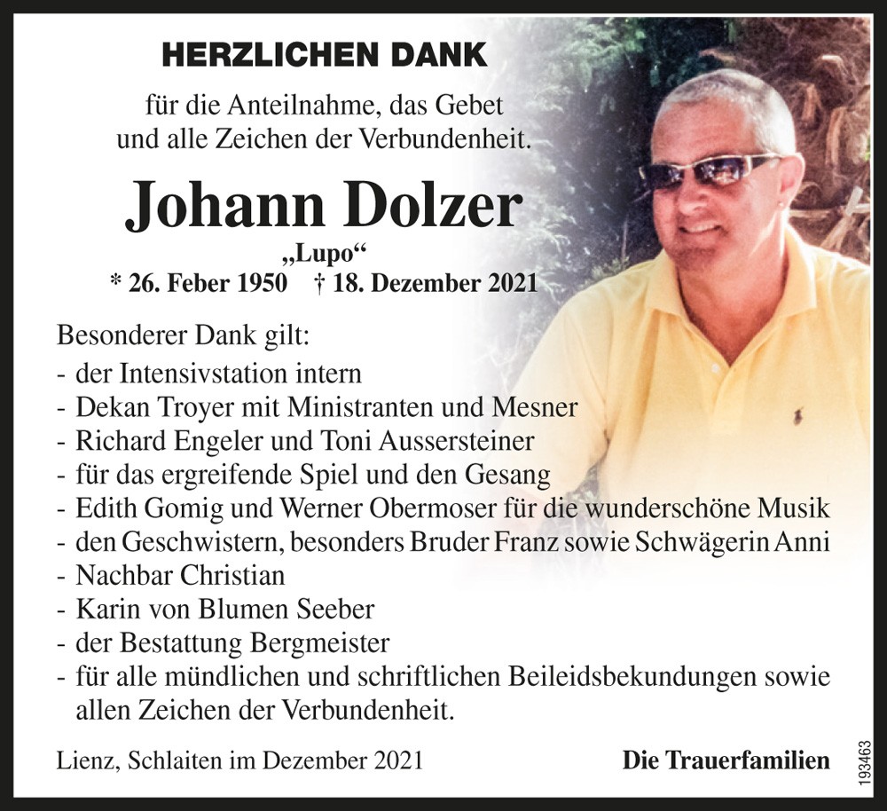 Johann Dolzer
