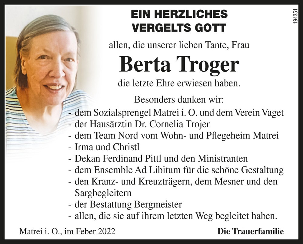 Berta Troger