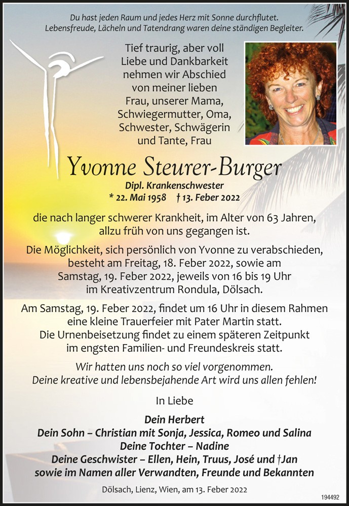 Yvonne Steurer-Burger