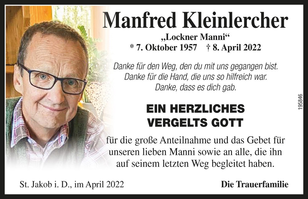 Manfred Kleinlercher