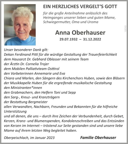 Anna Oberhauser