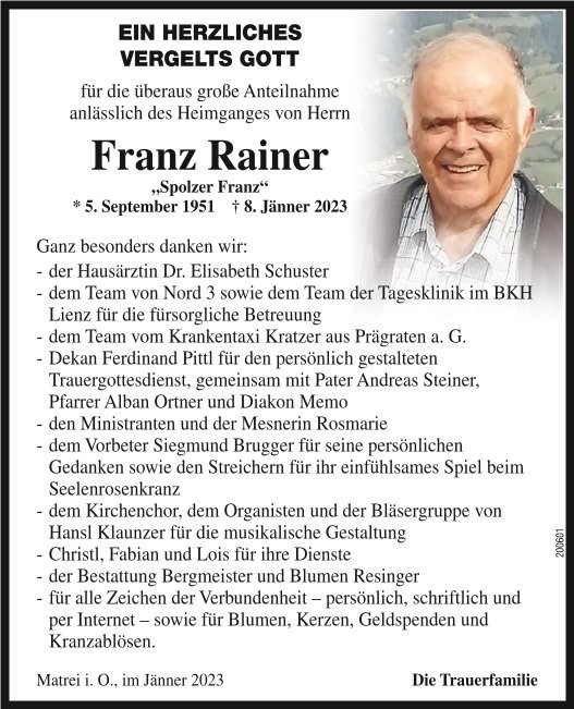 Franz Rainer