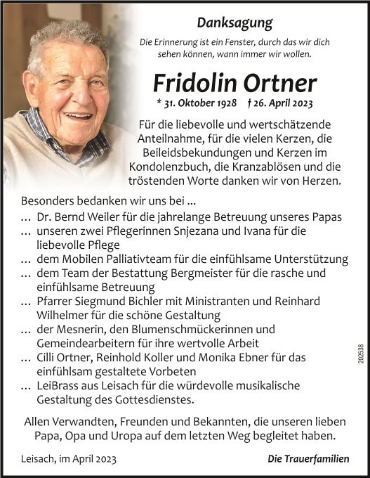 Fridolin Ortner