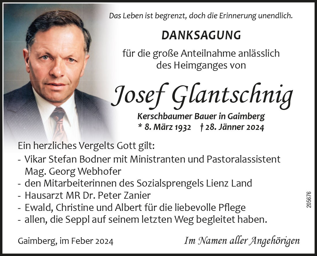Josef Glantschnig