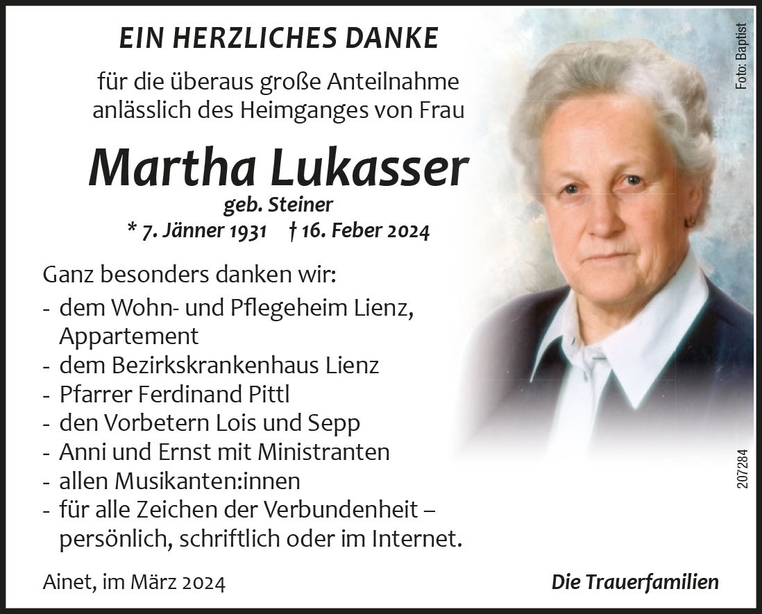 Martha Lukasser