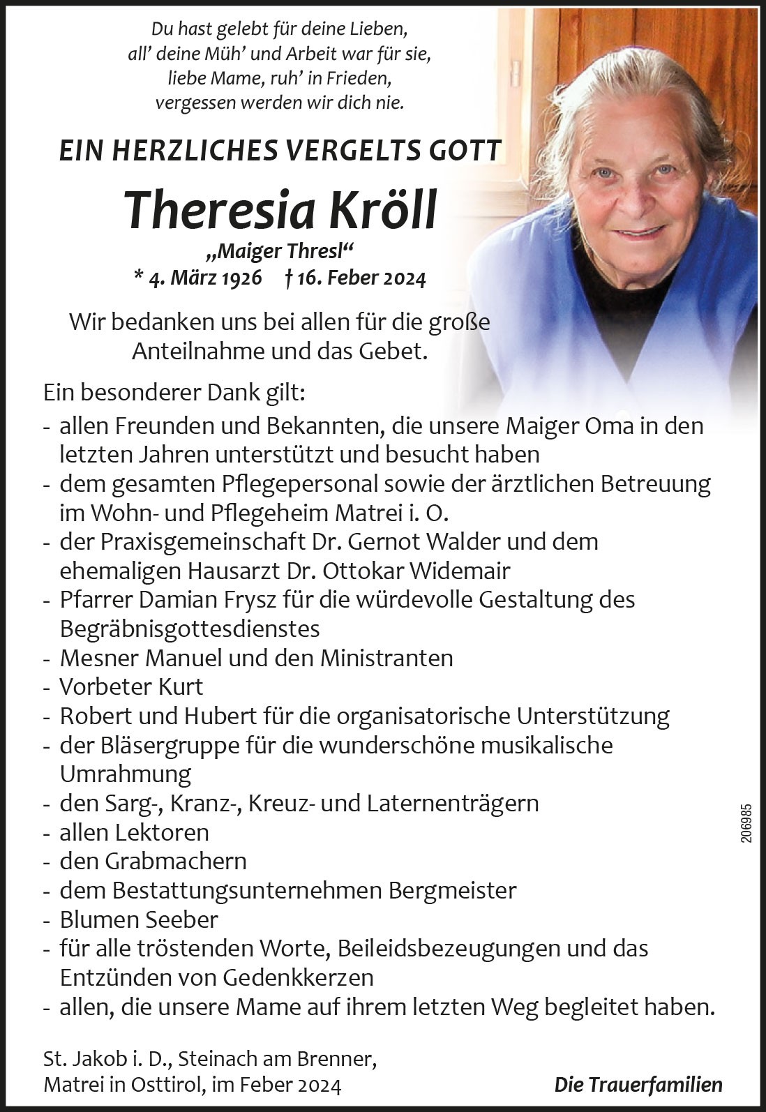 Theresia Kr&ouml;ll