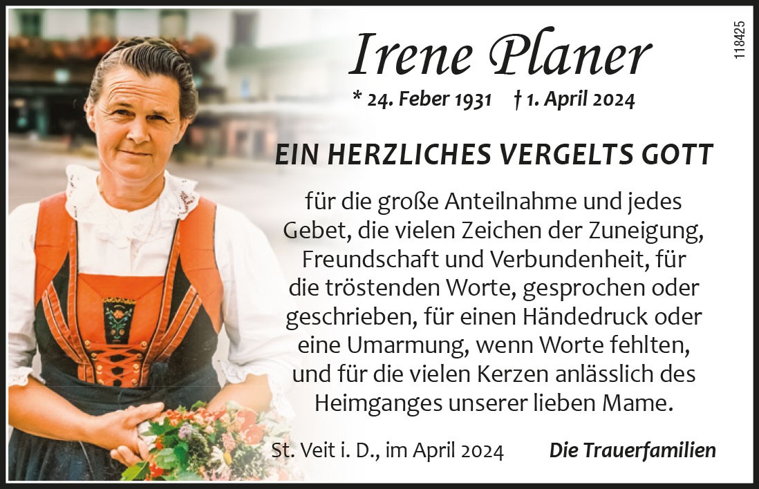 Irene Planer