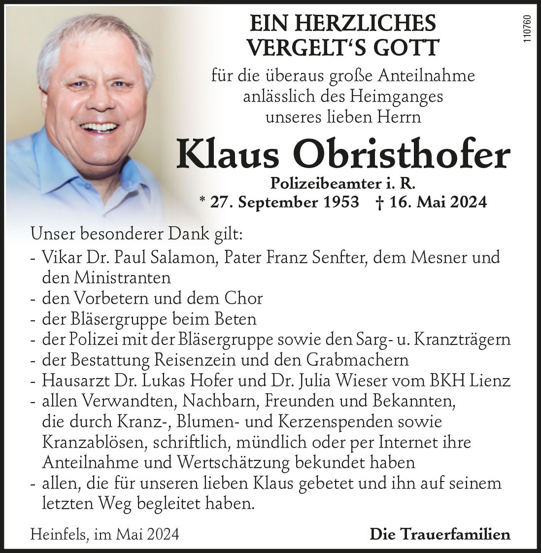 Klaus Obristhofer