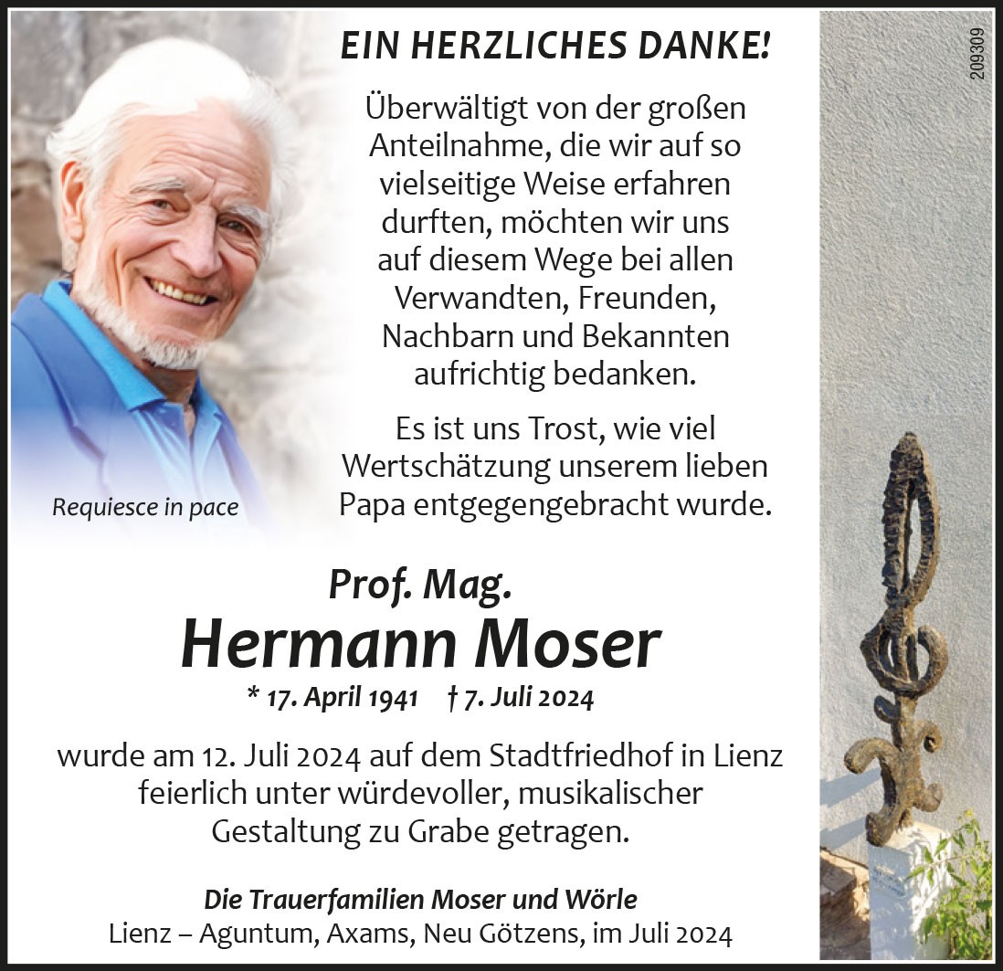 Prof. Mag. Hermann Moser