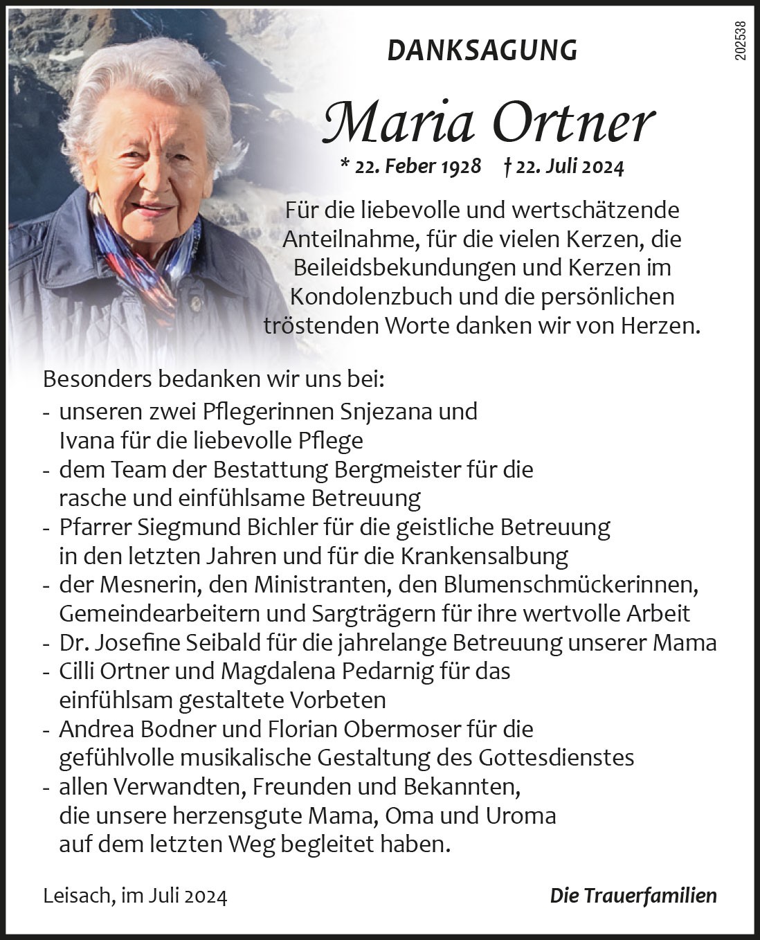 Maria Ortner