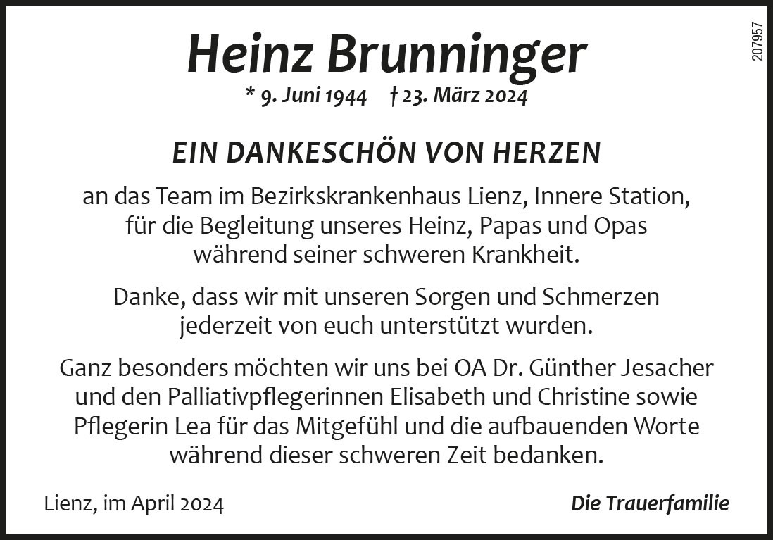 Heinz Brunninger