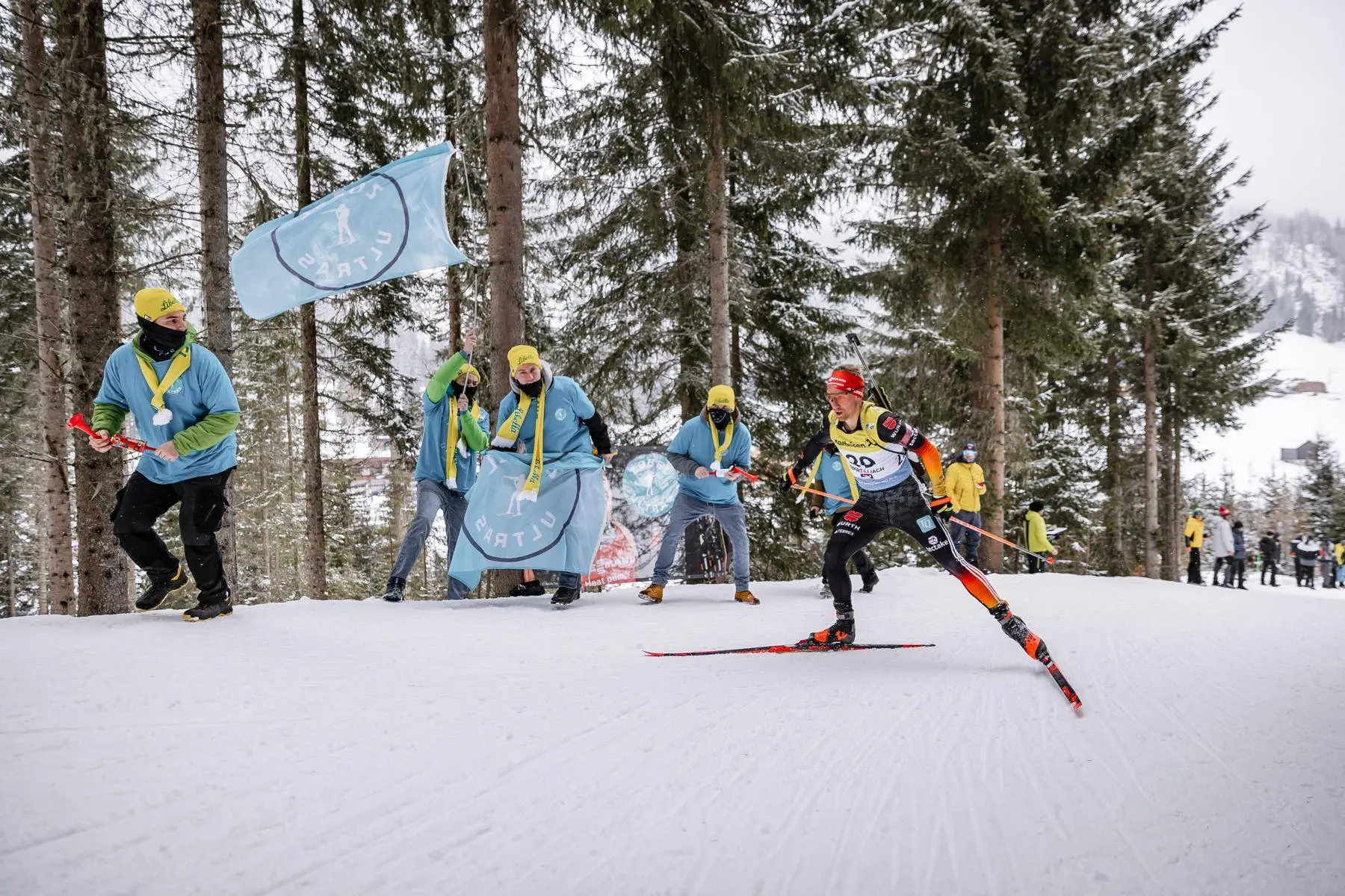 David Zobel im Vorjahr in Obertilliach