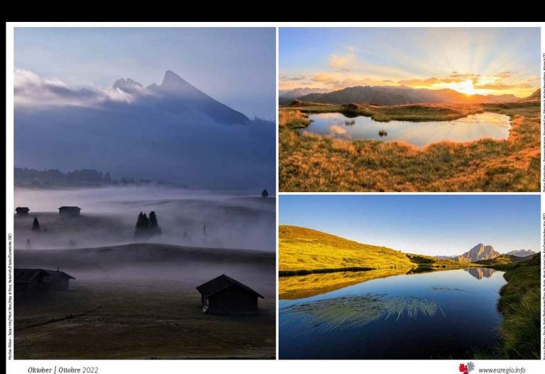 Osttiroler Fotos im Euregio-Jahreskalender 2022