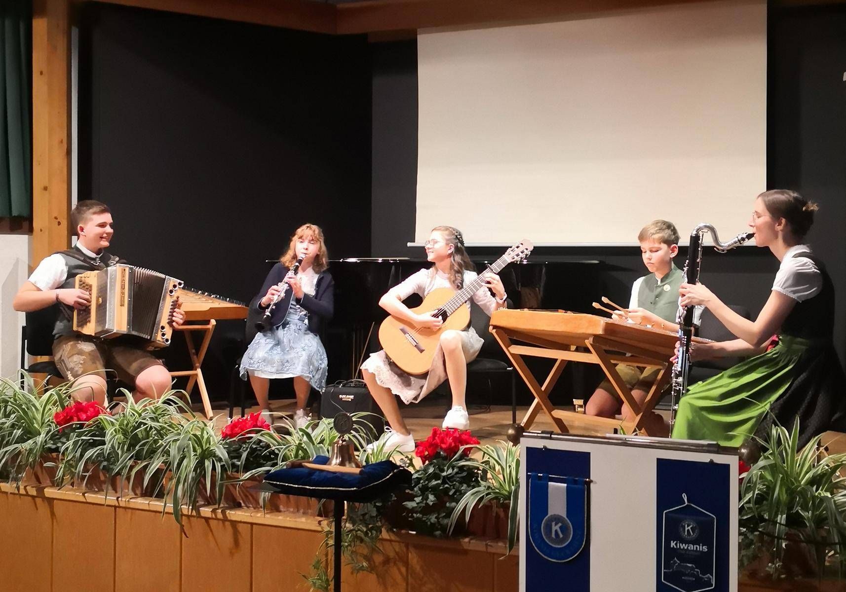 Die &bdquo;VIERwitzigen&ldquo; d&uuml;rfen beim Empfang des Kiwanis-Weltpr&auml;sidenten Anfang Juni aufspielen. Foto: Magdalena Pircher