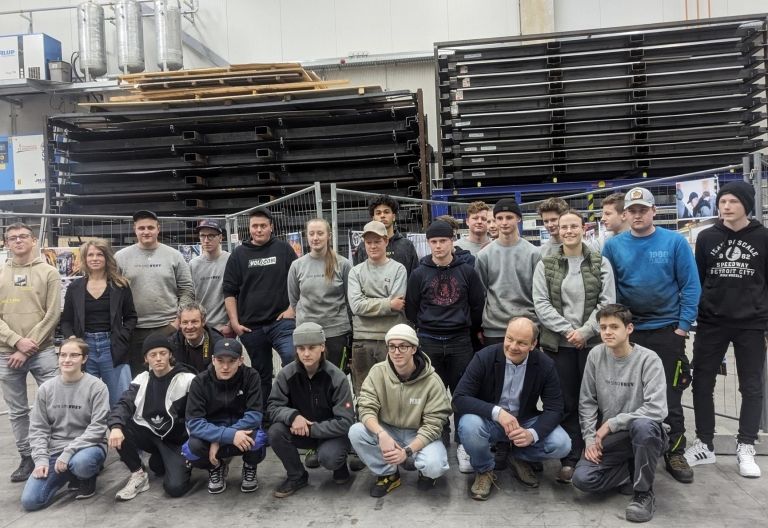 Frey Lehrlinge tauchen in die Welt der Fotografie ein