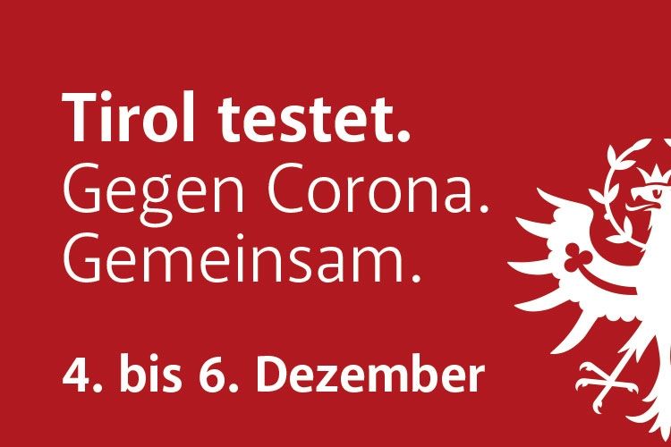Corona-Massentests am Nikolauswochenende in Tirol