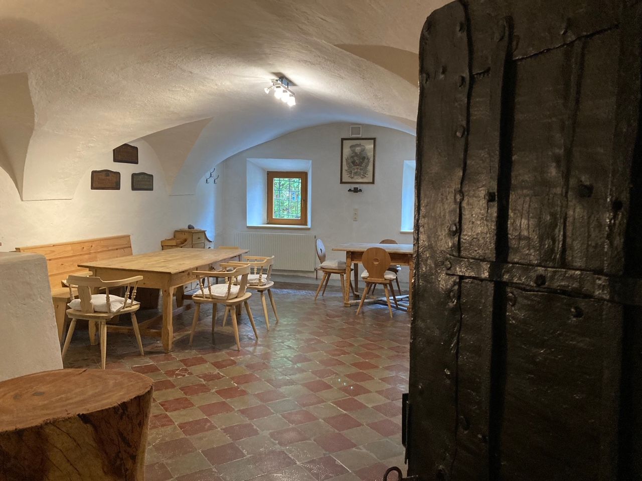 Blick in die alte Gew&ouml;lbe-Stube. Foto: Stangl