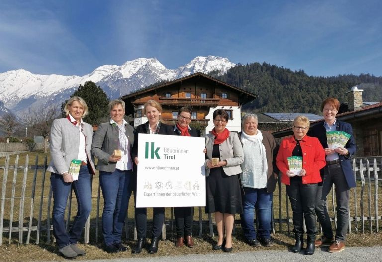 Tiroler B&auml;uerinnen bewegen f&uuml;r ein gutes Klima 